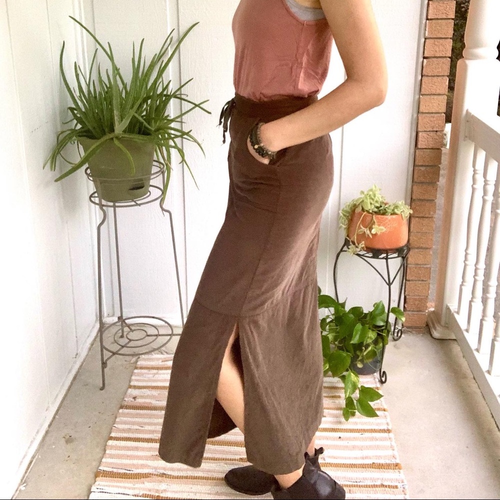 90s Grunge Cord Skirt